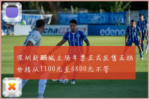 深圳新鹏城主场年票正式发售五档价格从1100元至6800元不等